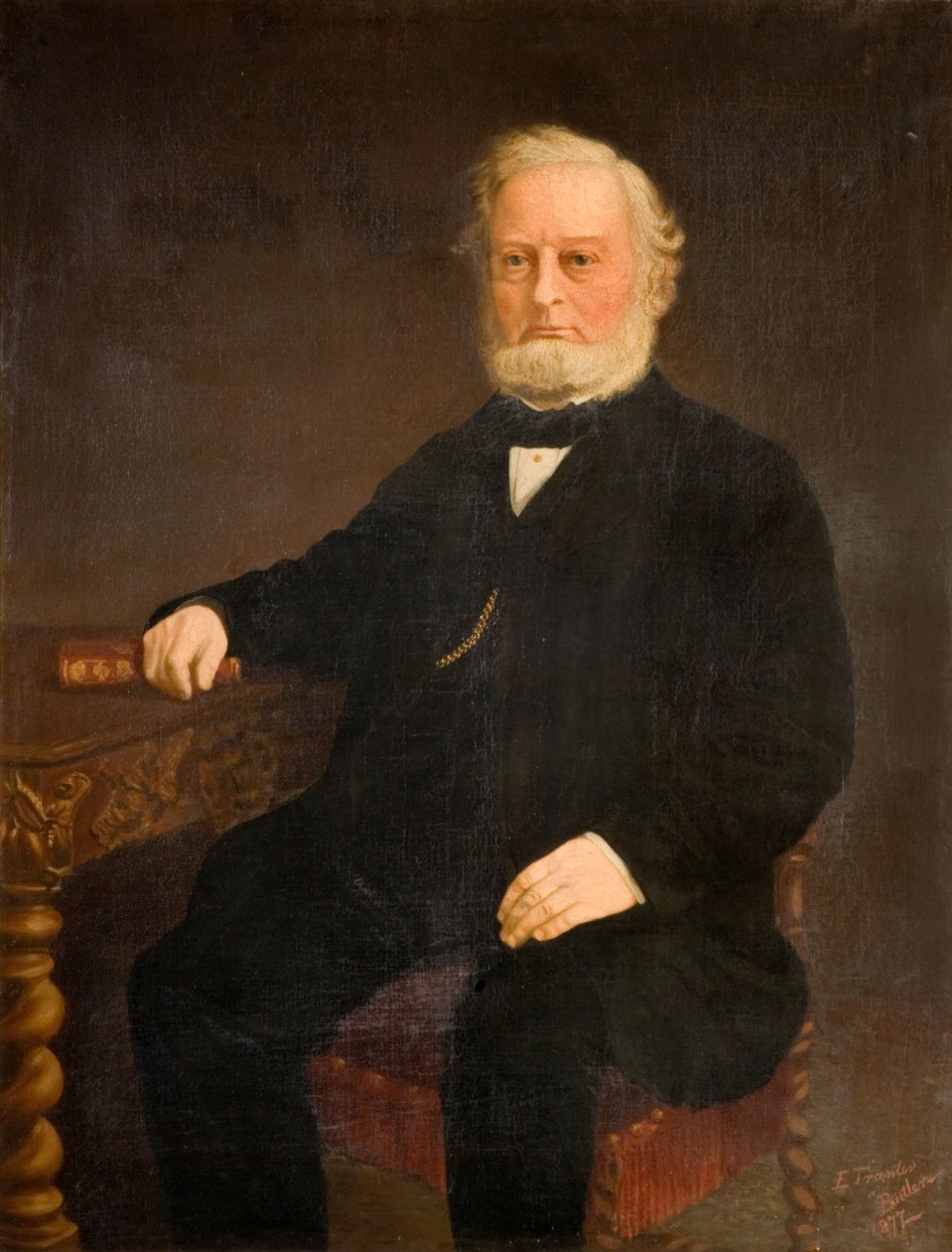 Porträtt av William Tranter, 1860-1890. av Butler E Tranter