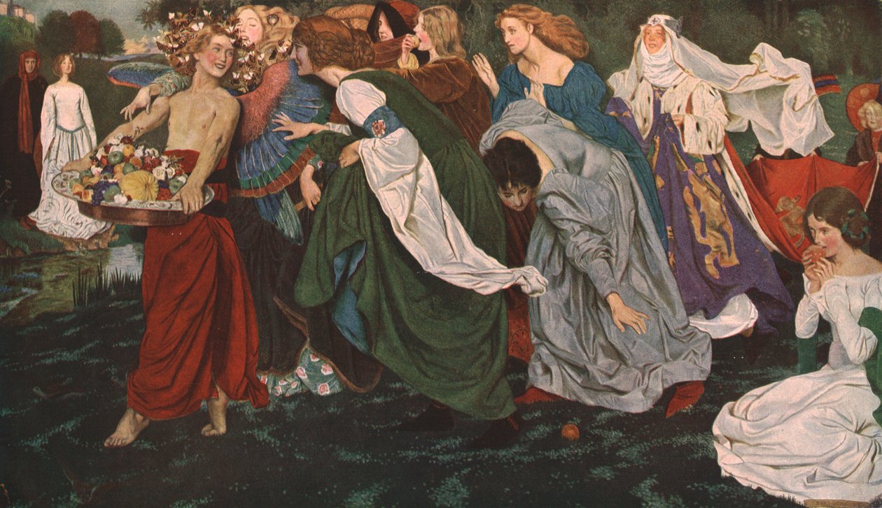 Älskar grannlåt, 1897, c1930. av Byam Shaw