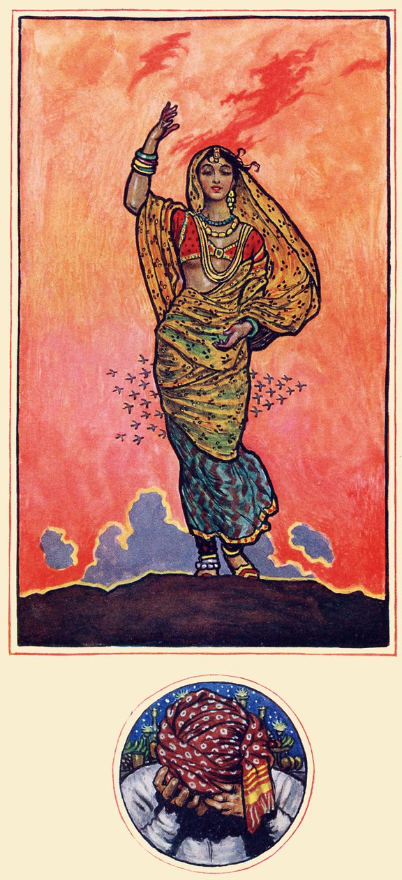 "Reminiscens av Mahomed Akram" av Byam Shaw