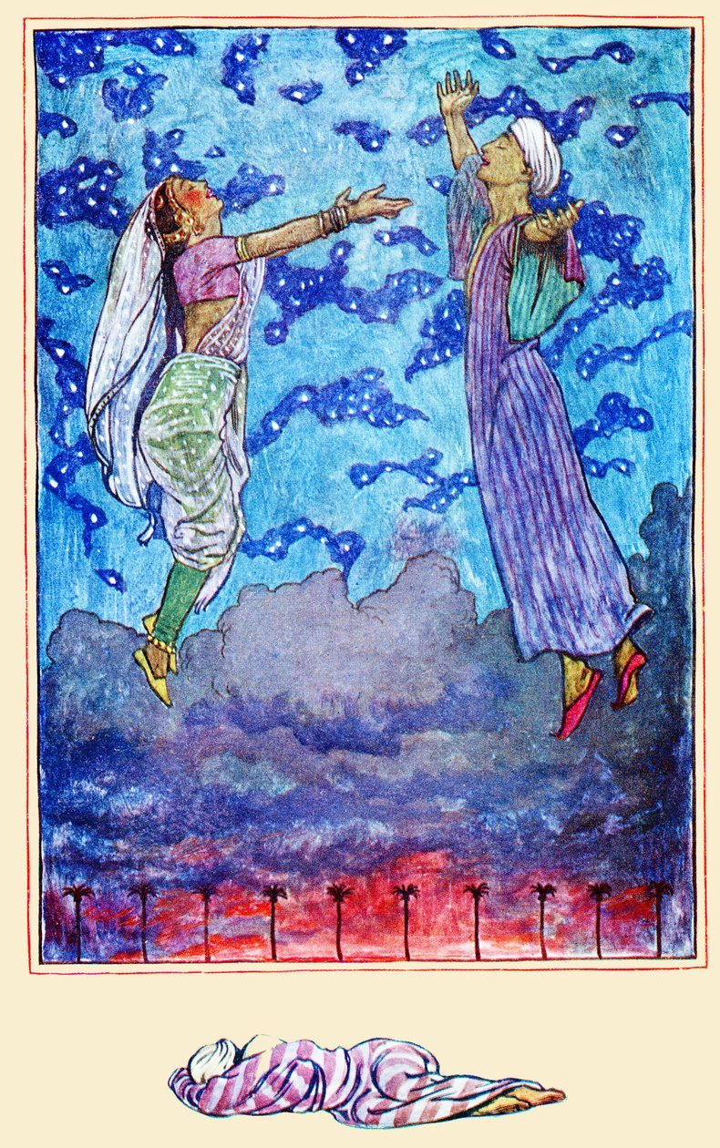 "Three Songs of Zahir-U-Din" av Byam Shaw