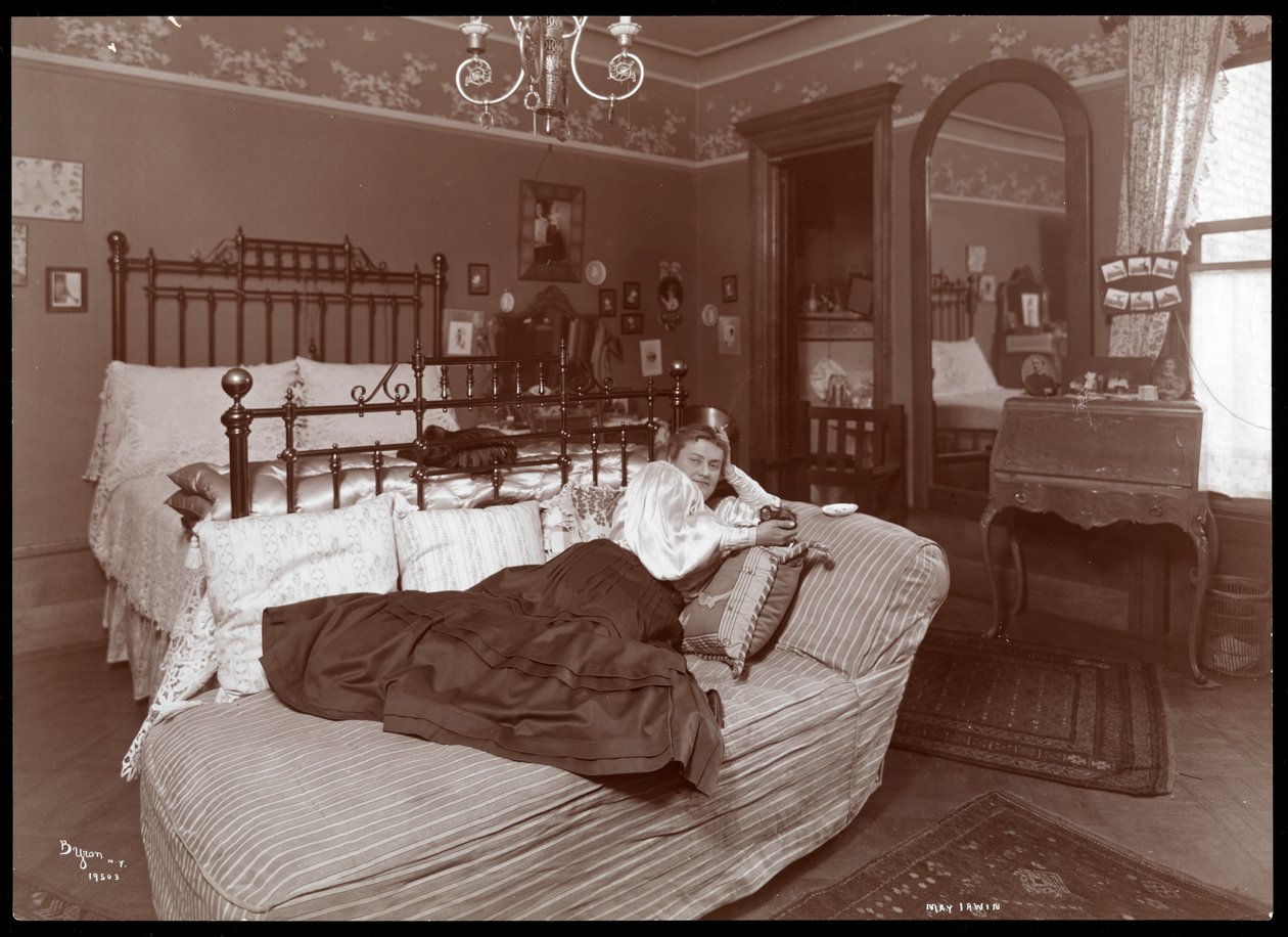 May Irwin, 1905 (silvergelatintryck) av Byron Company