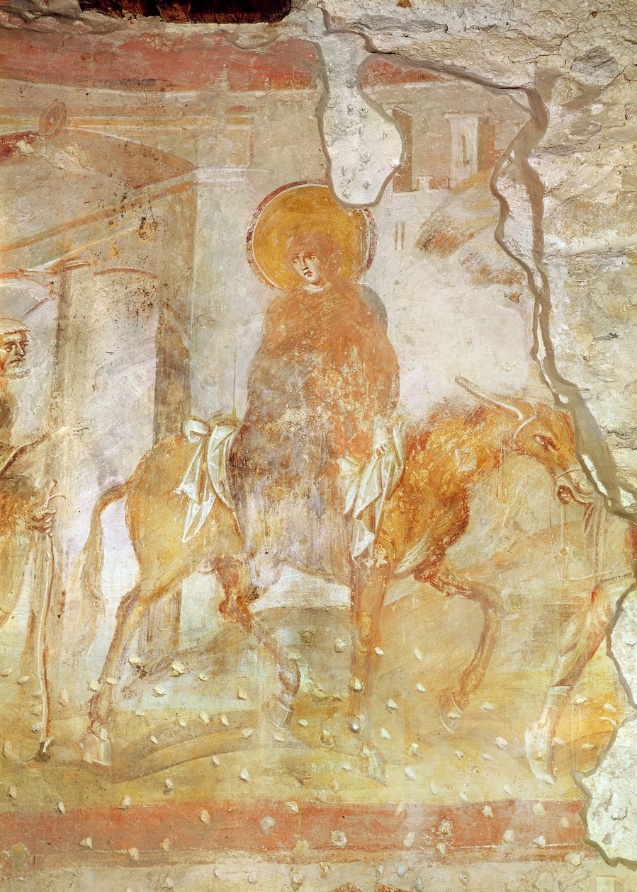 Flygningen till Egypten av Byzantine School