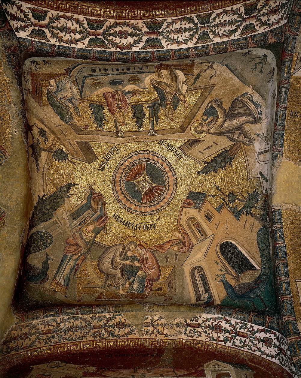 Tak (mosaik) av Byzantine Byzantine
