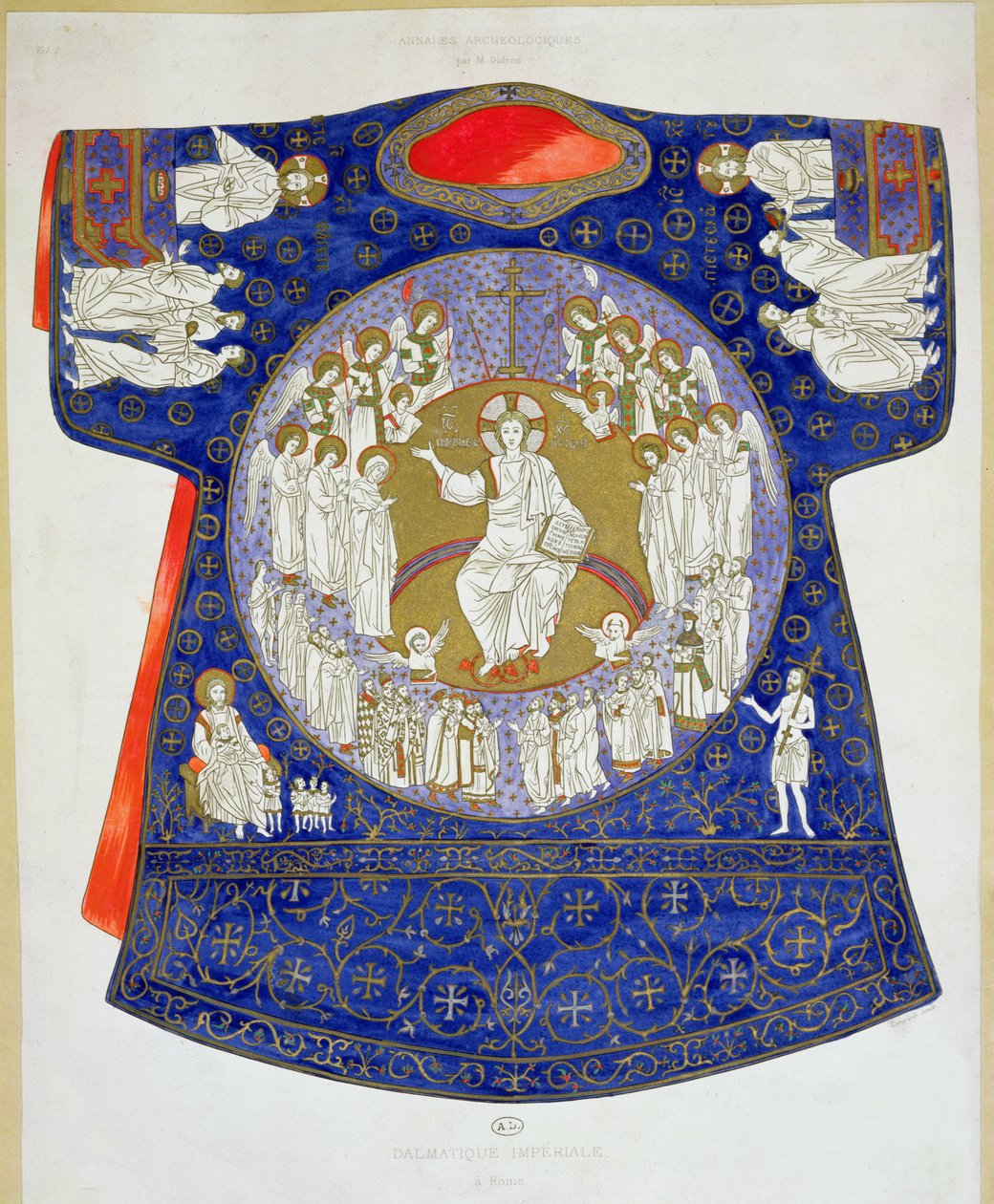 Imperial dalmatic, c.900 av Byzantine School