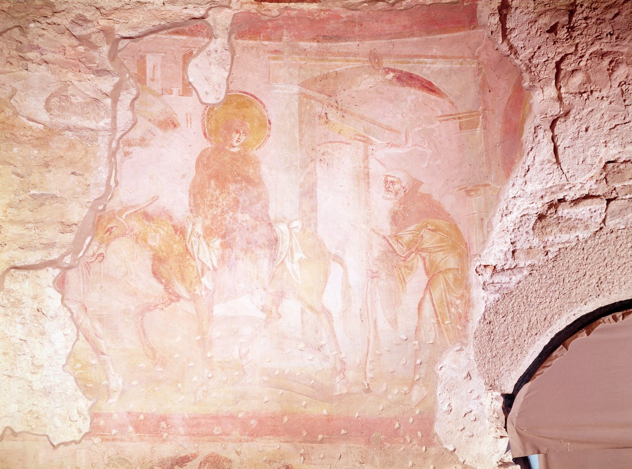 Flygningen till Egypten av Byzantine School