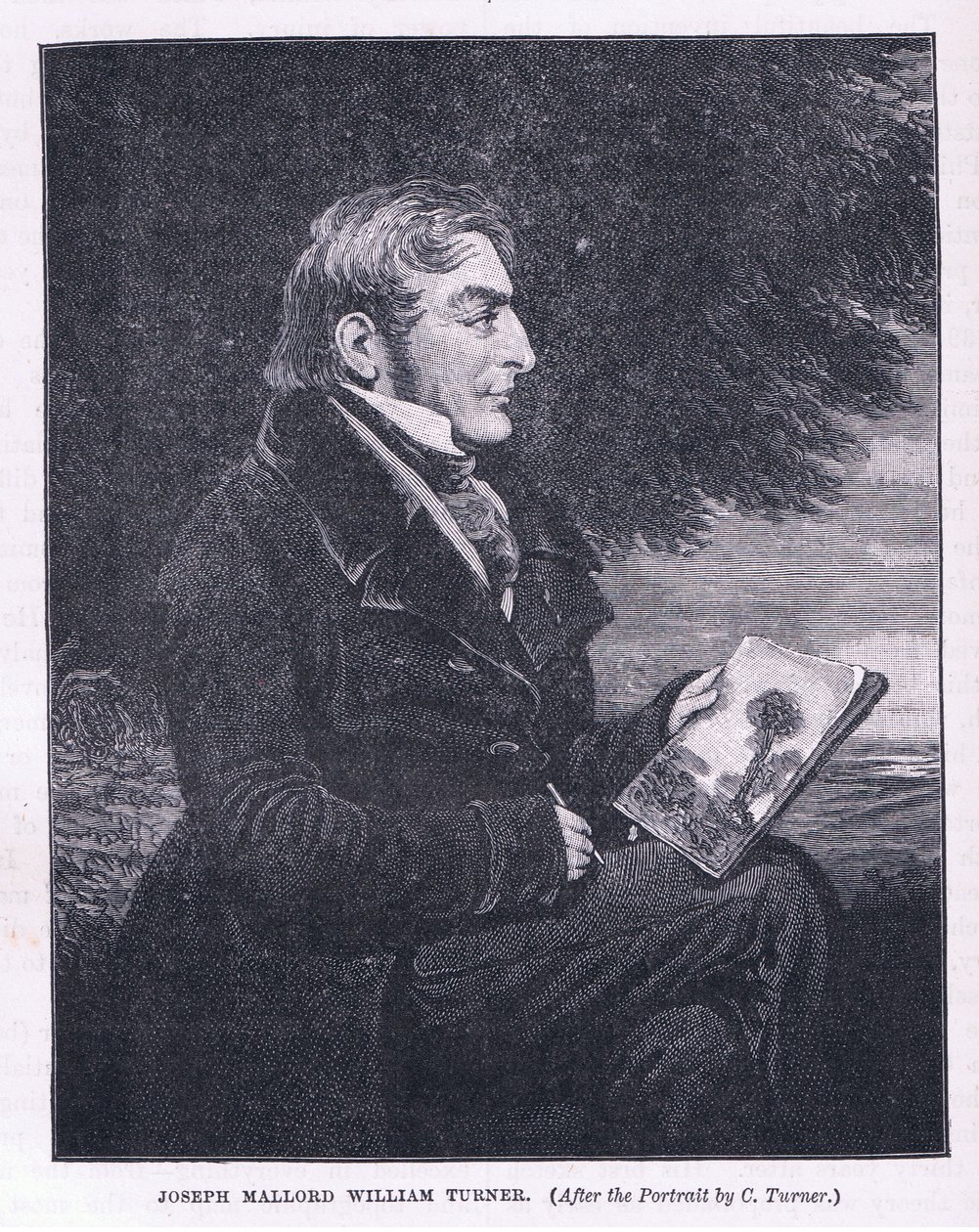Joseph Mallord William Turner av C. Turner