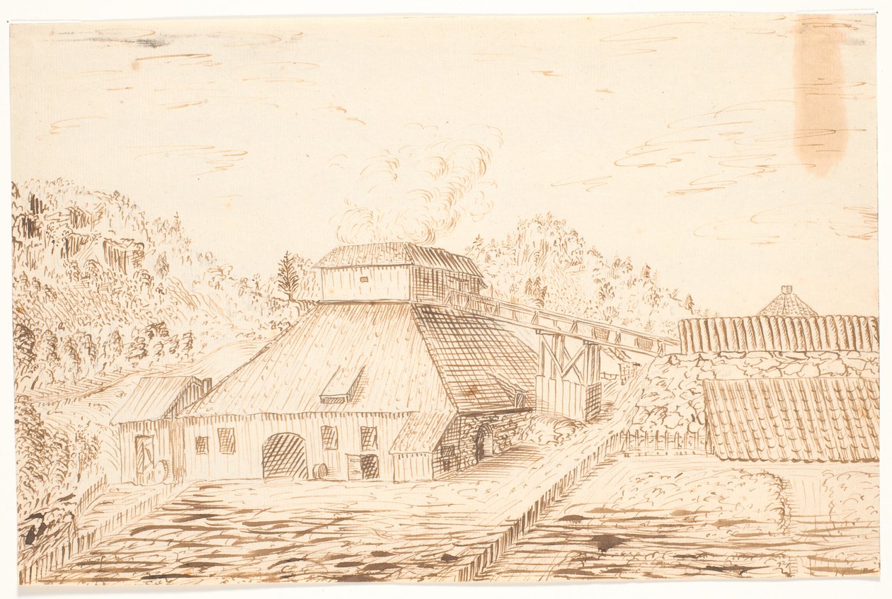 Bærums smältugn av C.A. Lorentzen