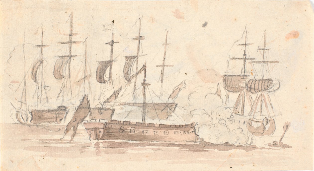 Slaget om haven av C.A. Lorentzen