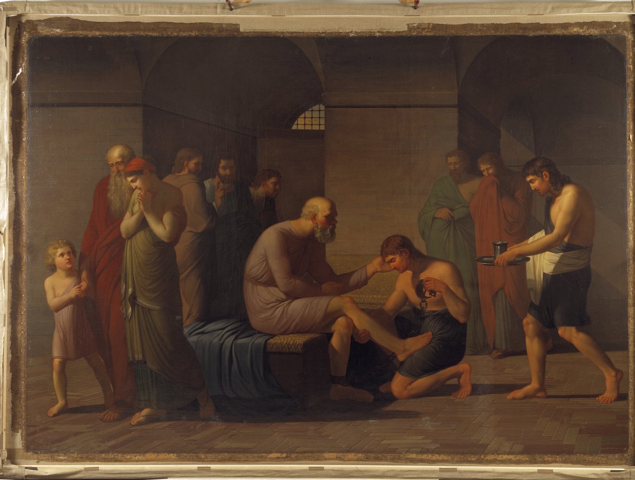 Sokrates död av C.F. Høyer