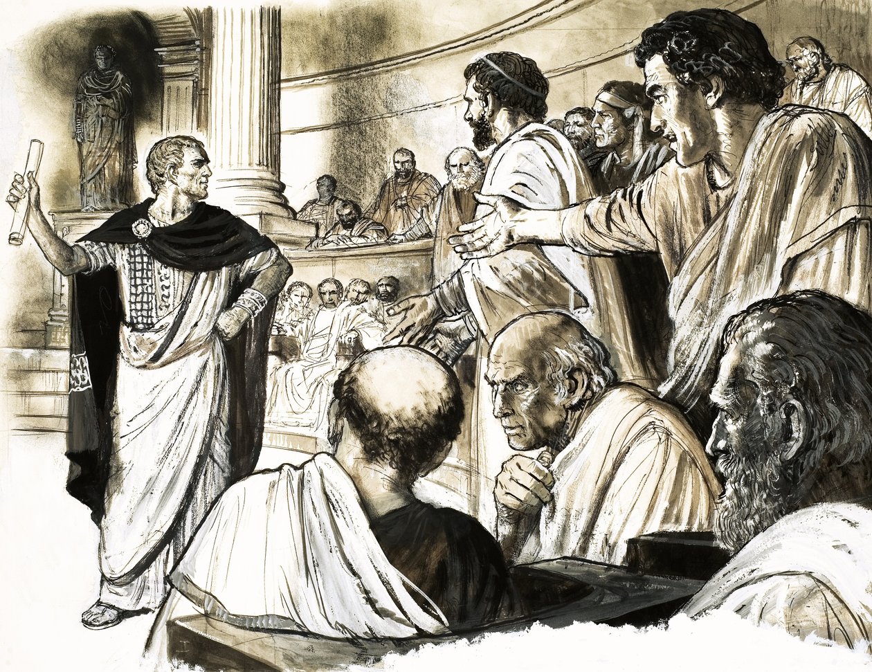 Mördare! Ides of March av C.L. Doughty