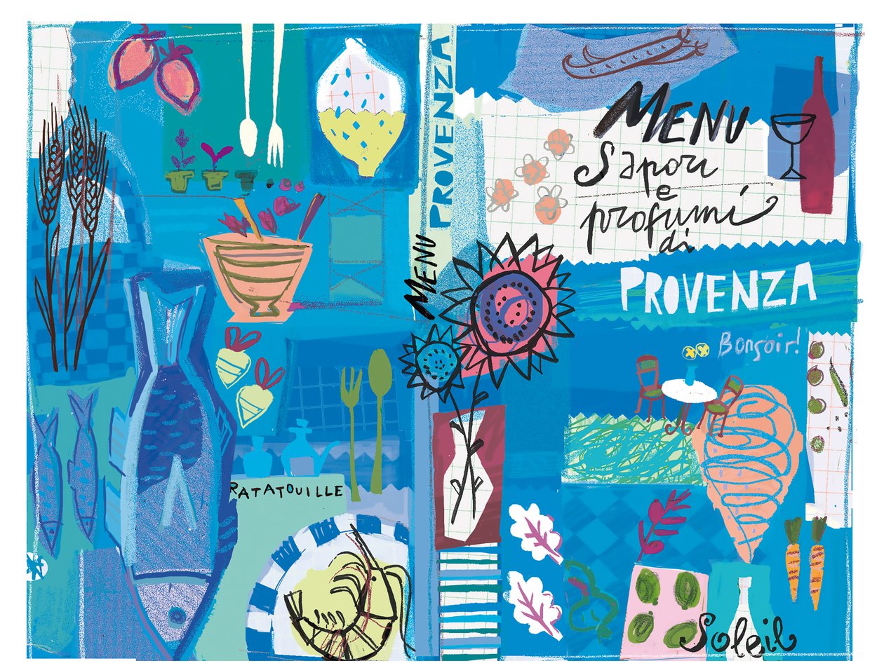 Provence MENY av COSTANZA FAVERO