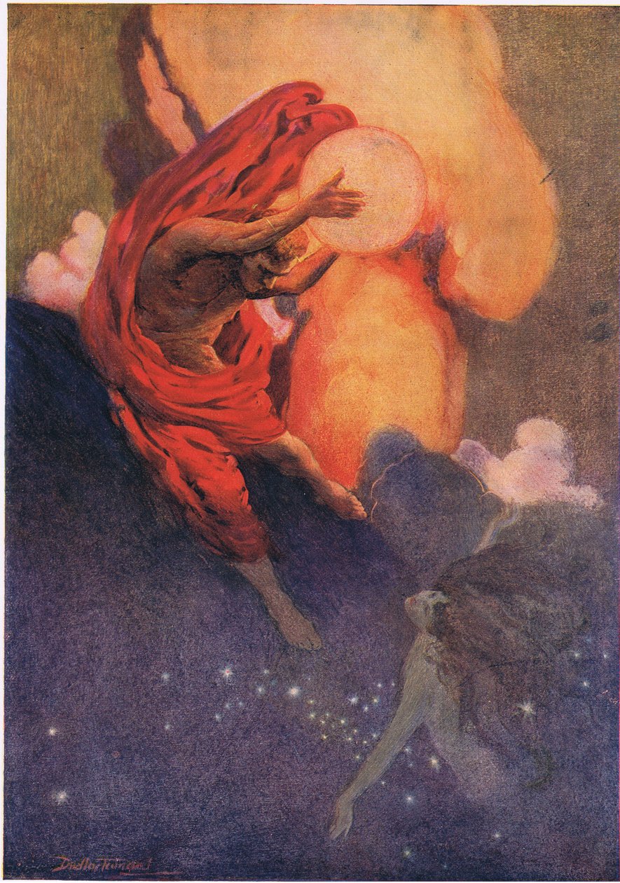 Solnedgång av C. Dudley Tennant
