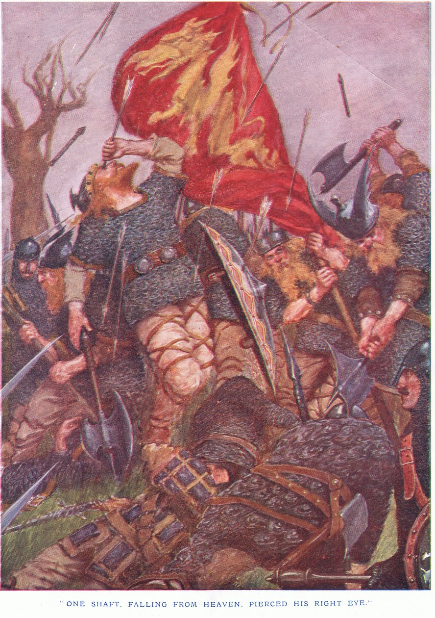 Slaget vid Hastings 1066 av C. Dudley Tennant