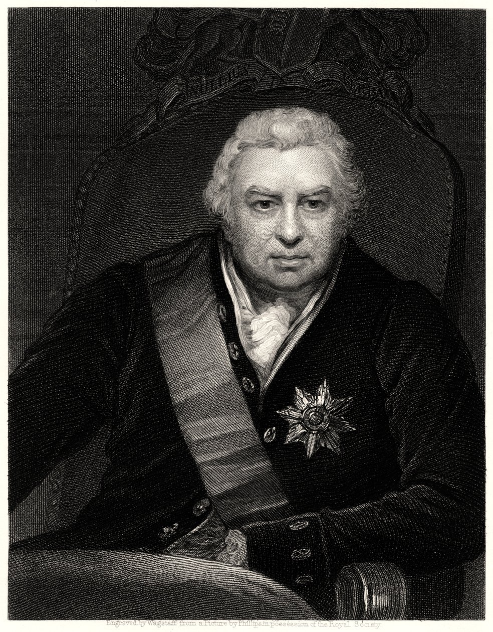 Sir J Banks, 1800-talet av C. E. Wagstaff