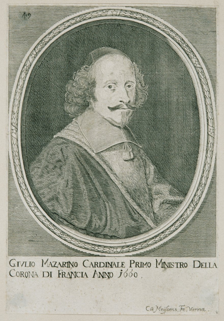 Kardinal Jules Mazarin av C. Mejssens