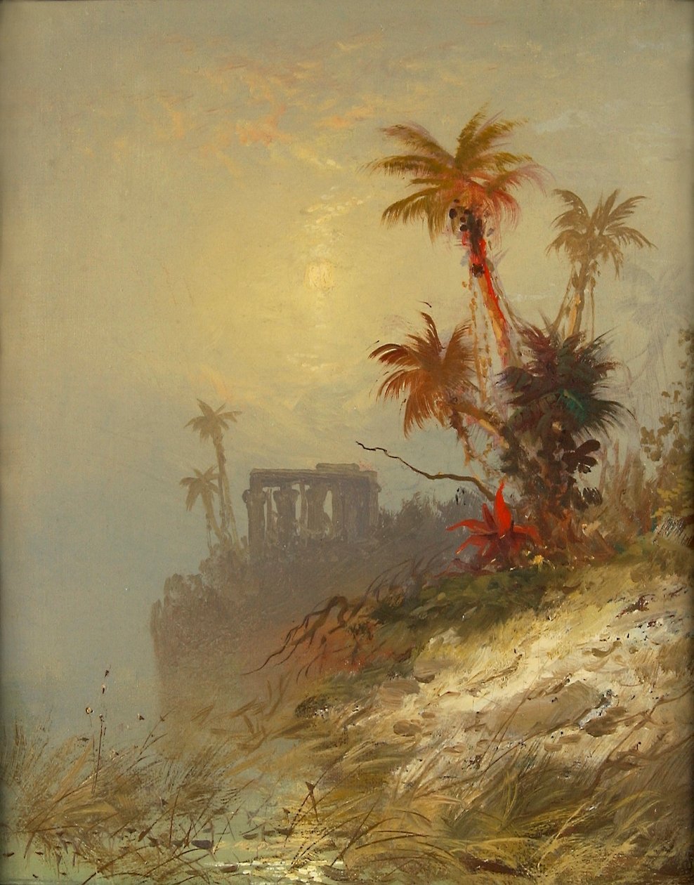 Egyptiskt landskap av C. Morgan McIlhenney