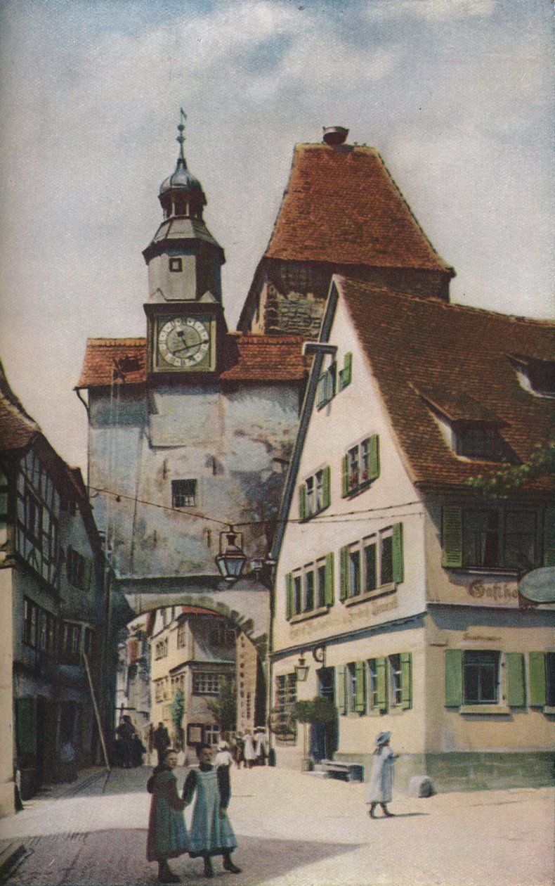 "Sydtyskland", c1930-talet av C Uchter Knox