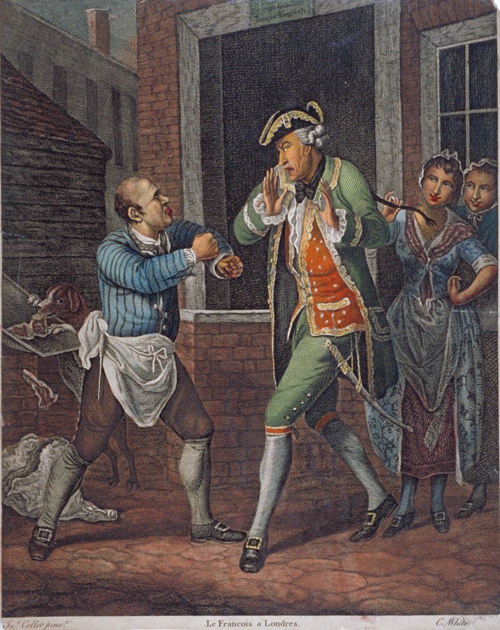 "Francois i London", 1770 av C White