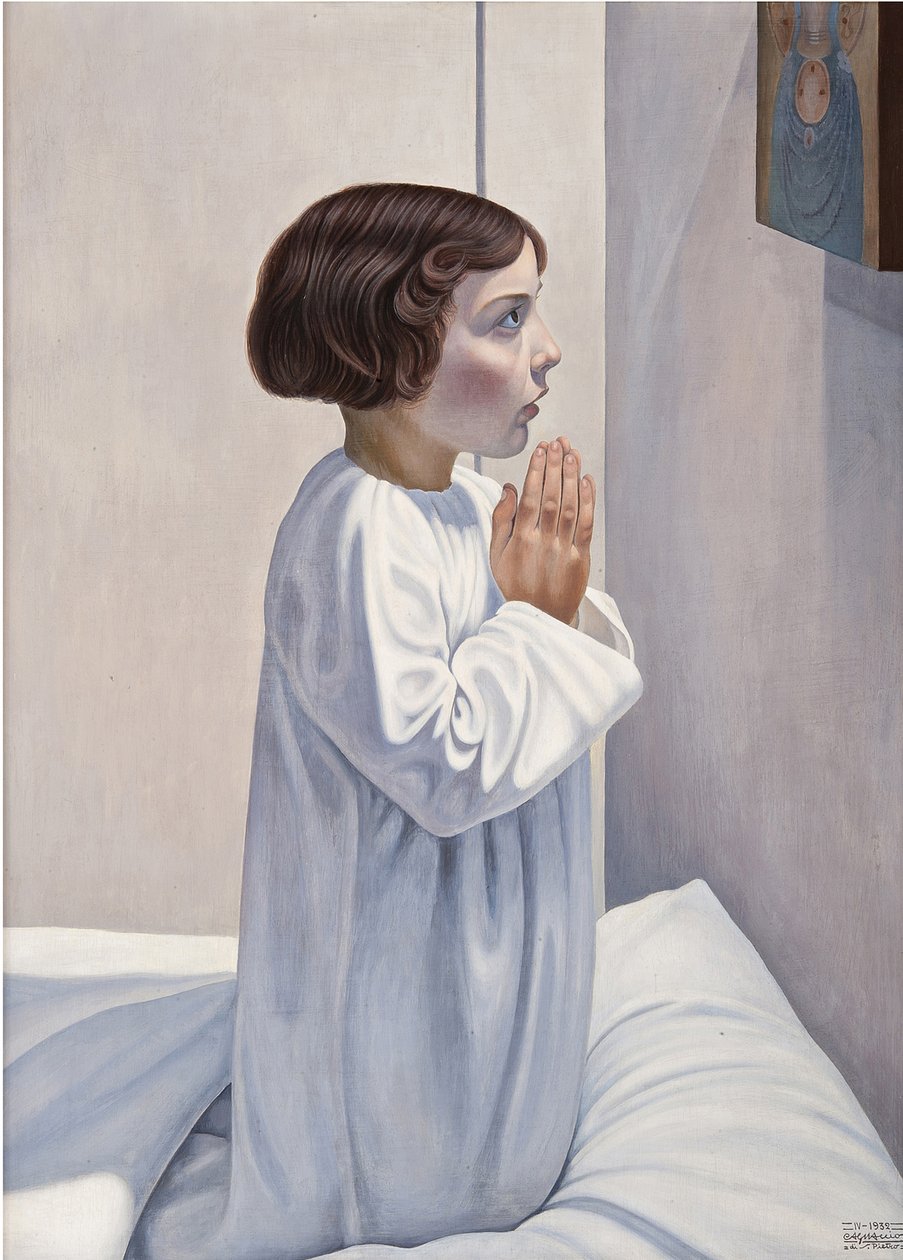 Bön av Cagnaccio di San Pietro