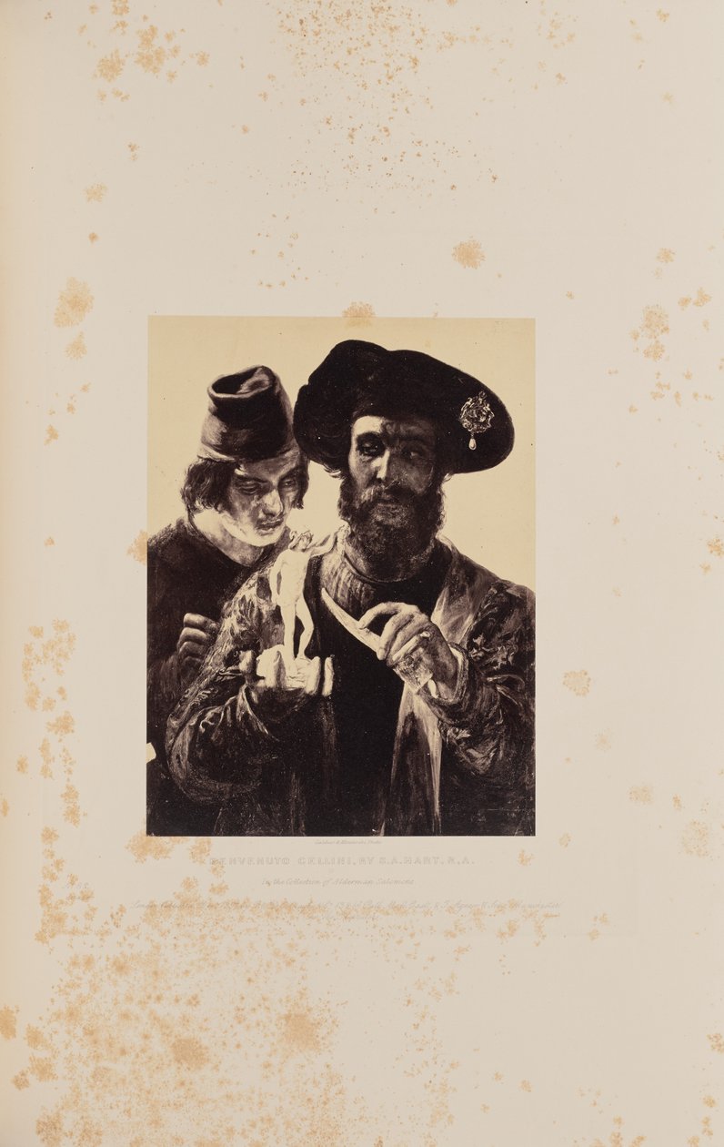 Benvenuto Cellini, av S.A. Hart, R.A. av Caldesi and Montecchi
