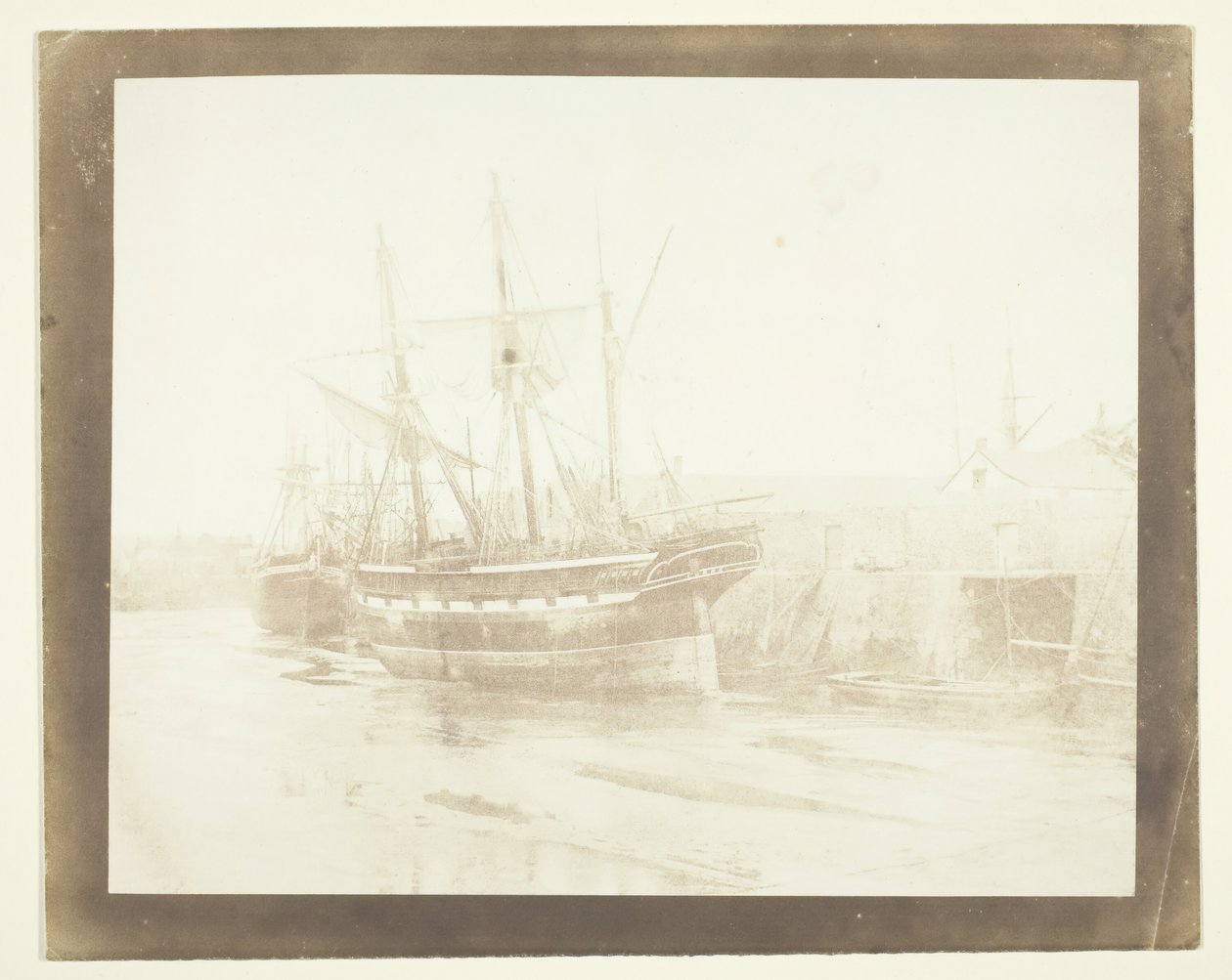 143. Kopparmalmskepp, Swansea, 1846. av Calvert Jones