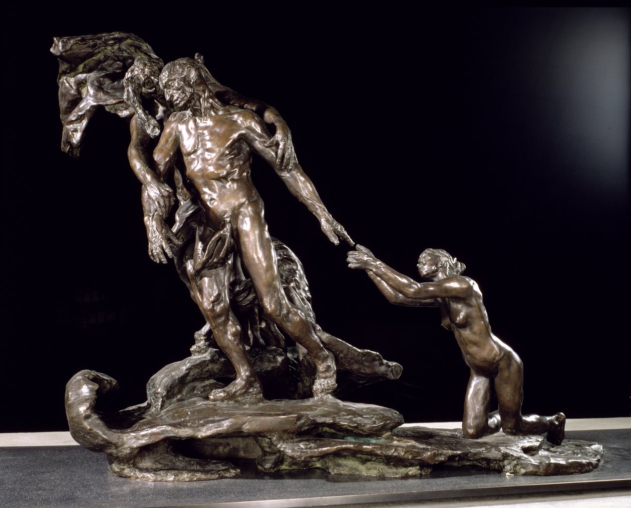 Mogen ålder, 1897 (brons) av Camille Claudel