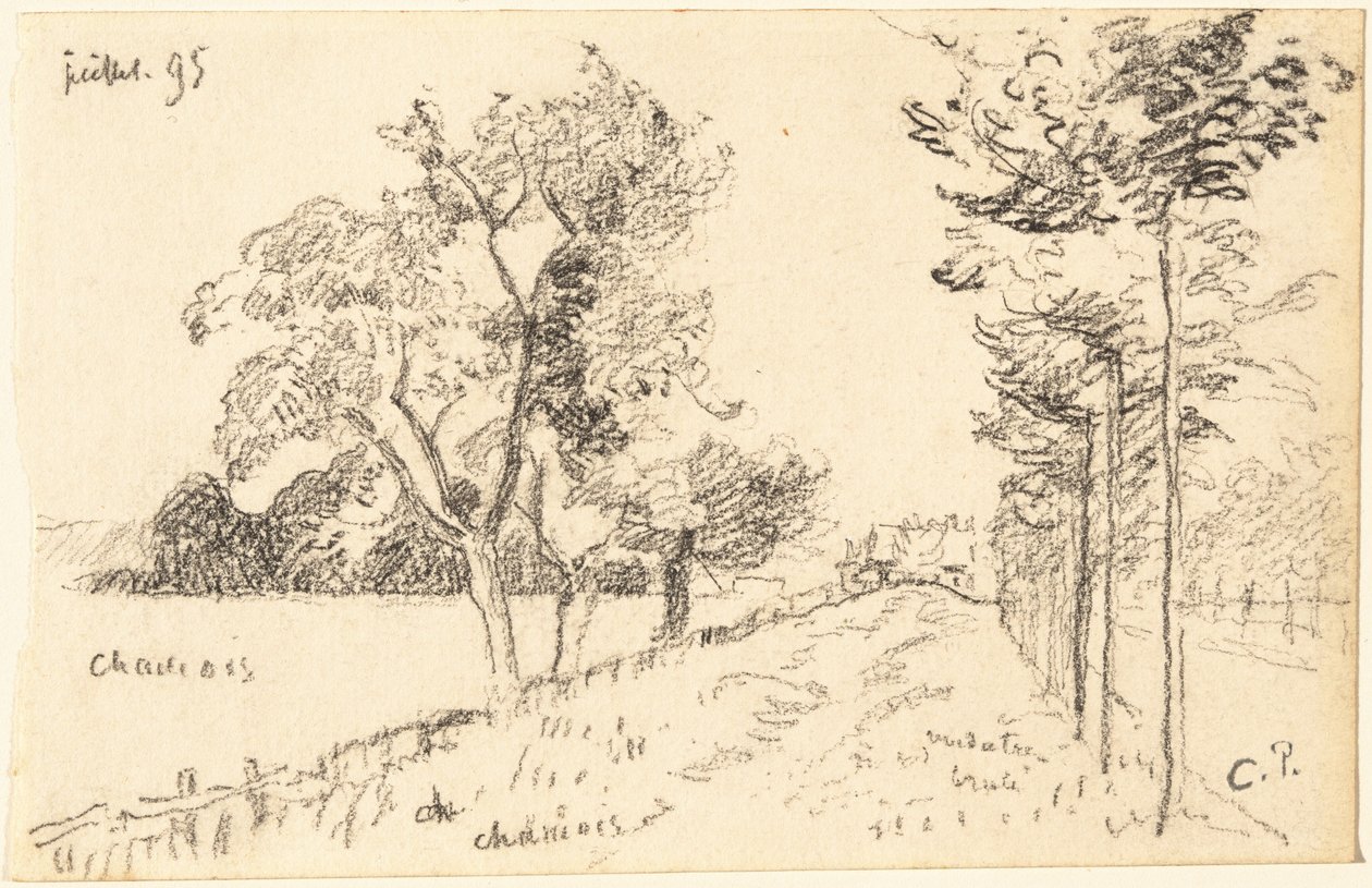 Uppfarten av Camille Pissarro