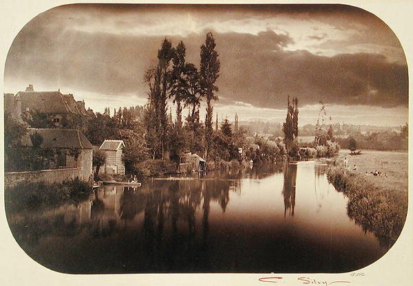 River Scene av Camille Silvy