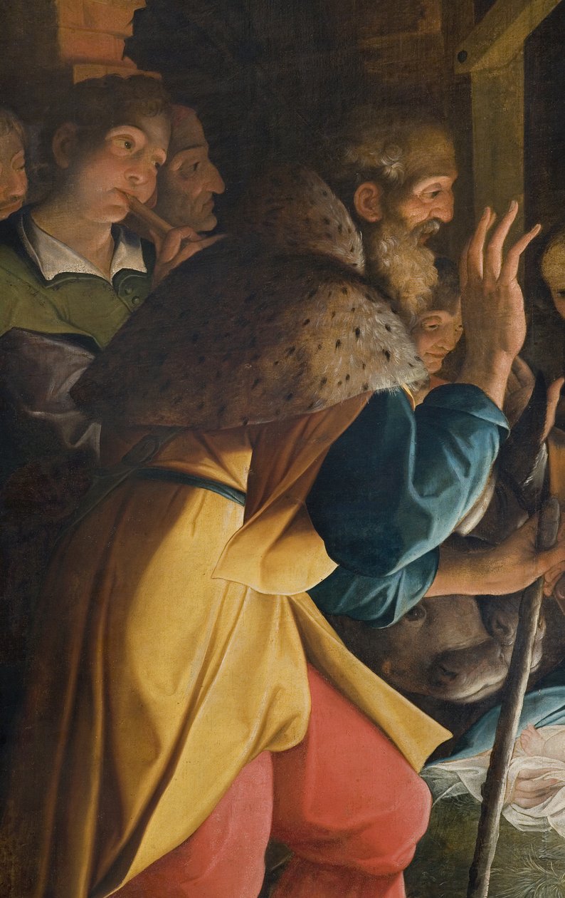 Nativity, detalj av 3498491 av Camillo Procaccini