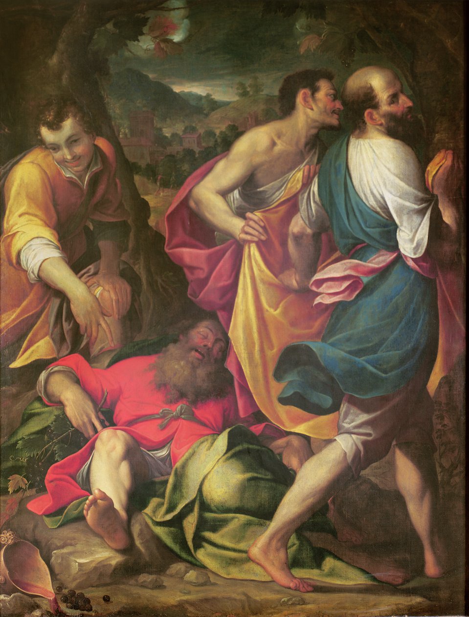 Noas fylleri av Camillo Procaccini