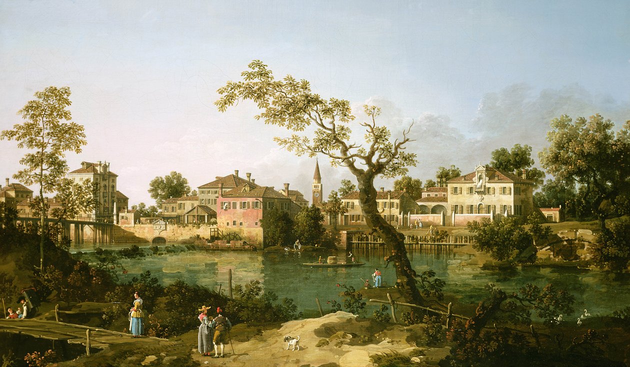 Padua av Giovanni Antonio Canal
