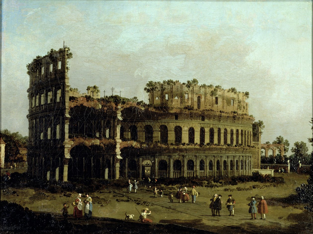 Colosseum av Giovanni Antonio Canal