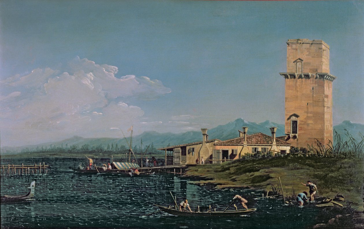 Tornet i Marghera av Giovanni Antonio Canal