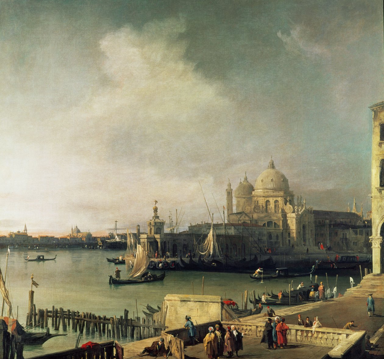 Utsikt över Venedig av Giovanni Antonio Canal