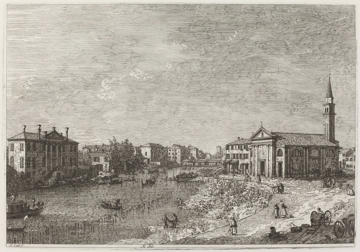 Al Dolo av Canaletto