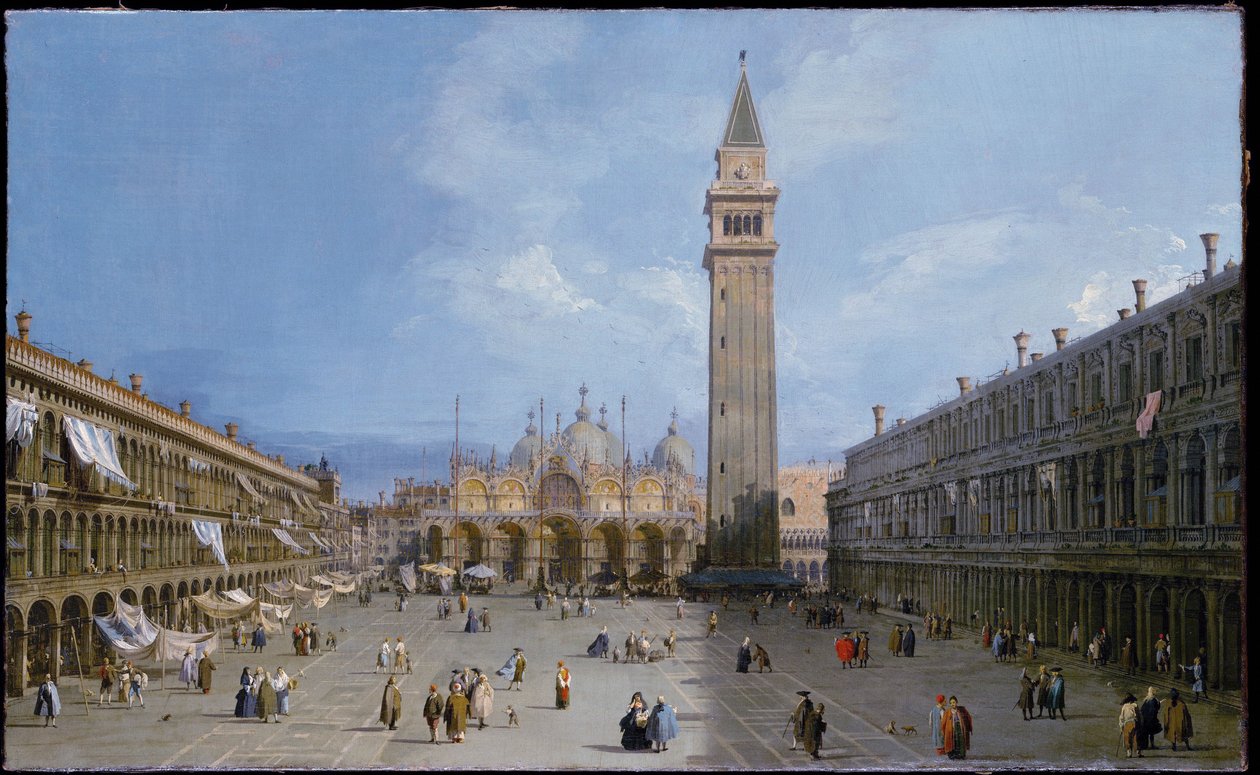 Markusplatsen av Canaletto