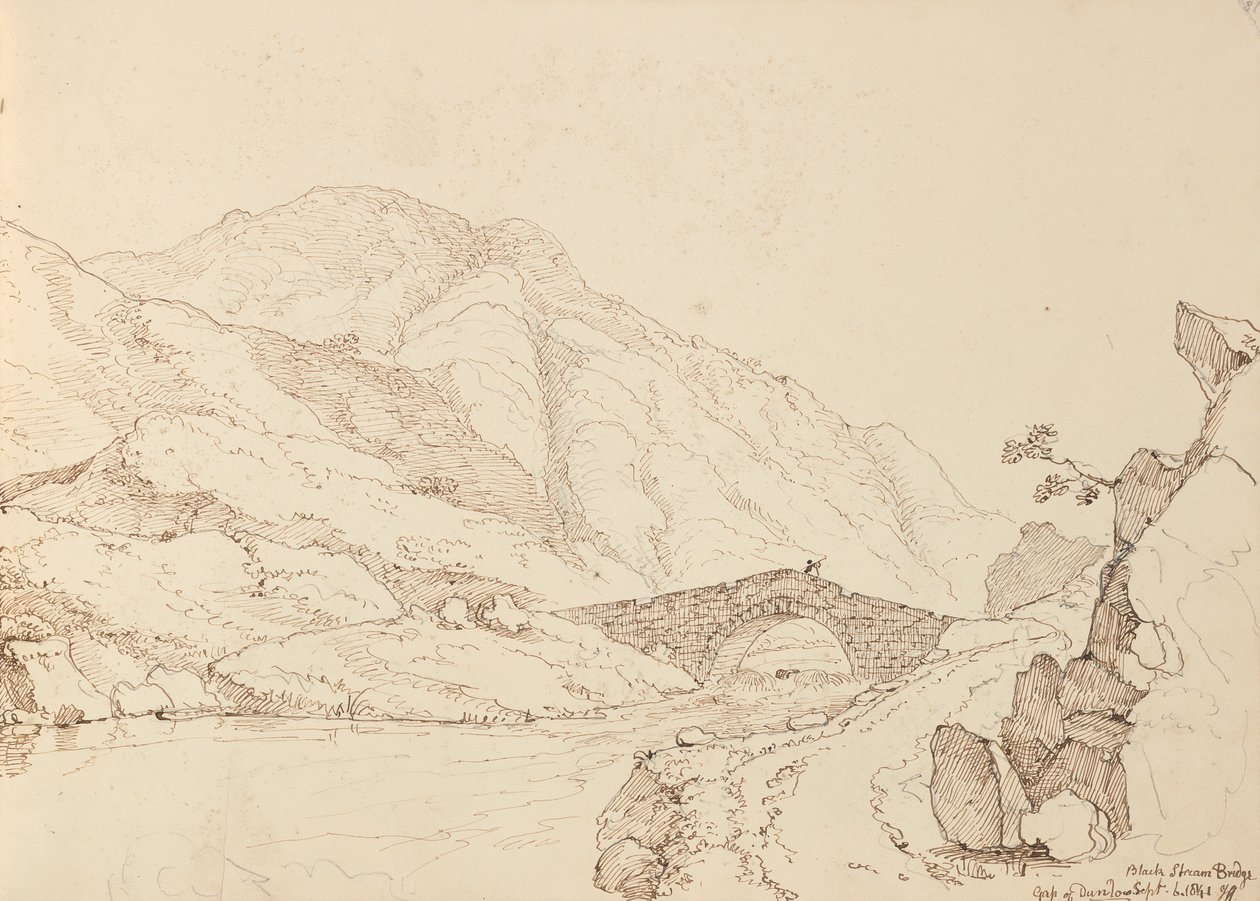 Black Stream Bridge, 6 september 1841 av Capt. Thomas Hastings