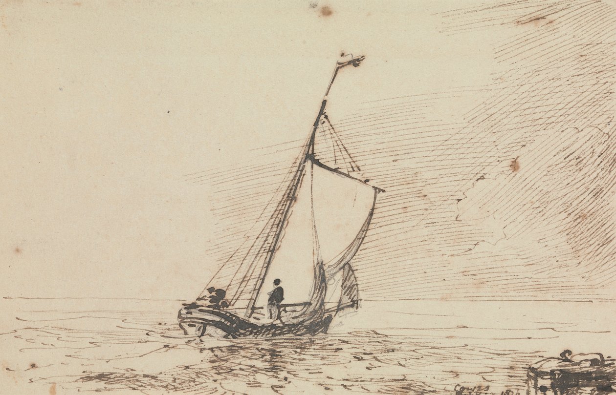 Cowes, 3 februari 1826 av Capt. Thomas Hastings