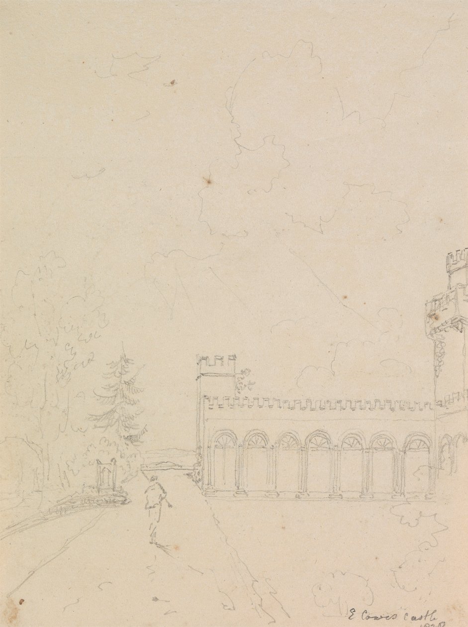 East Cowes slott av Capt. Thomas Hastings