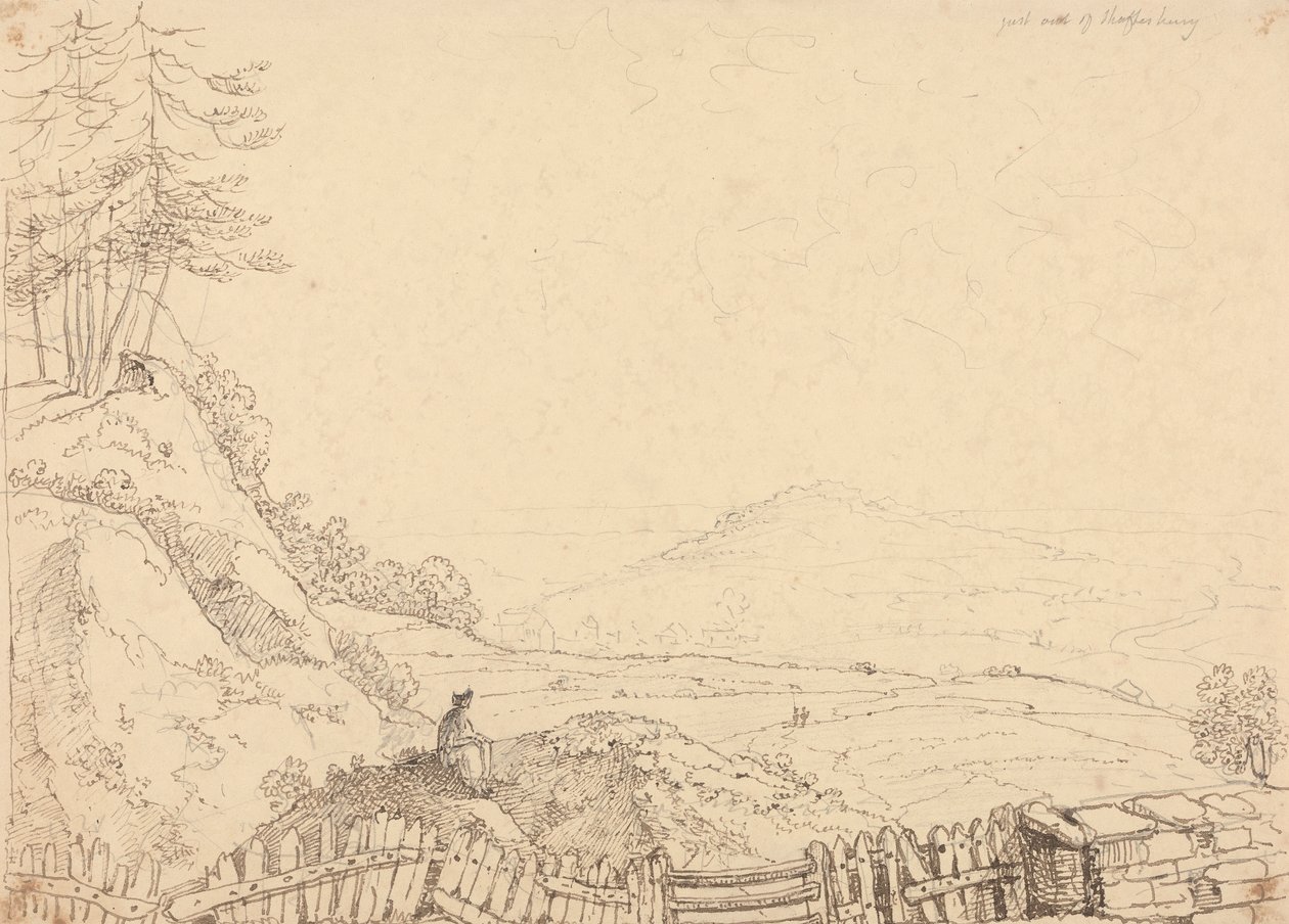 Precis utanför Shaftesbury av Capt. Thomas Hastings