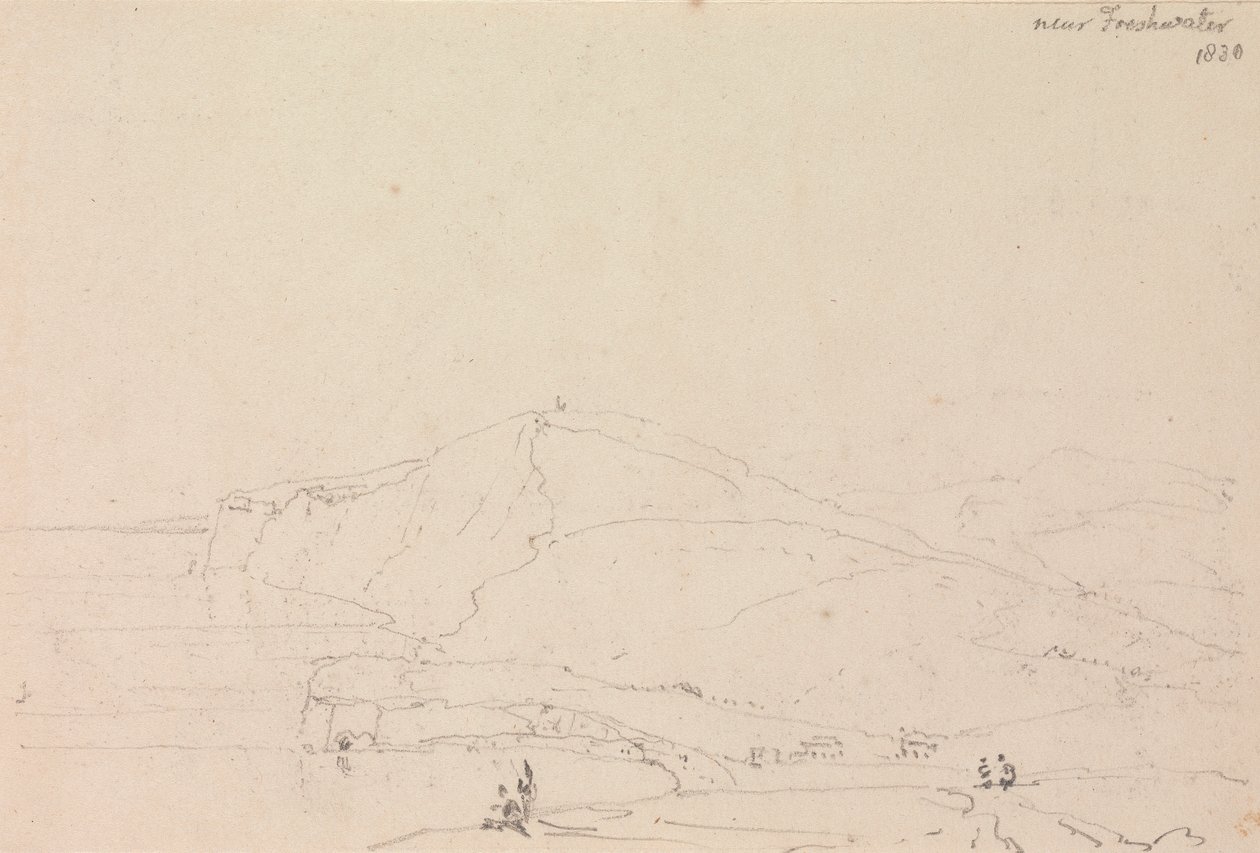 Nära Freshwater, Isle of Wight av Capt. Thomas Hastings