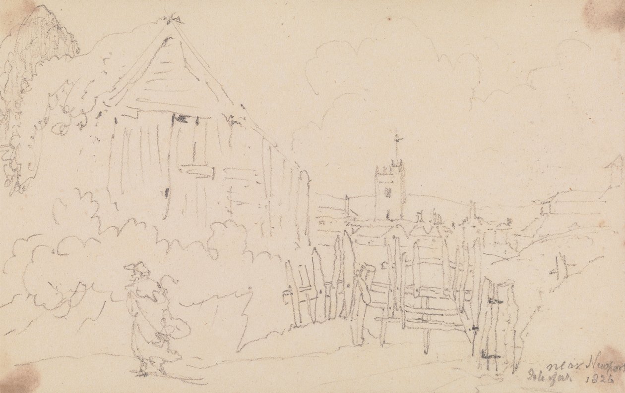 Nära Newport, Isle of Wight av Capt. Thomas Hastings