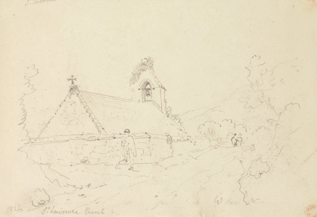 Saint Lawrence Church, Isle of Wight av Capt. Thomas Hastings