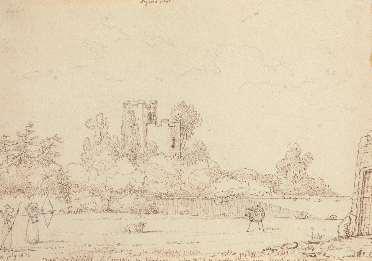 Seymour Lodge, 12 juli 1826 av Capt. Thomas Hastings