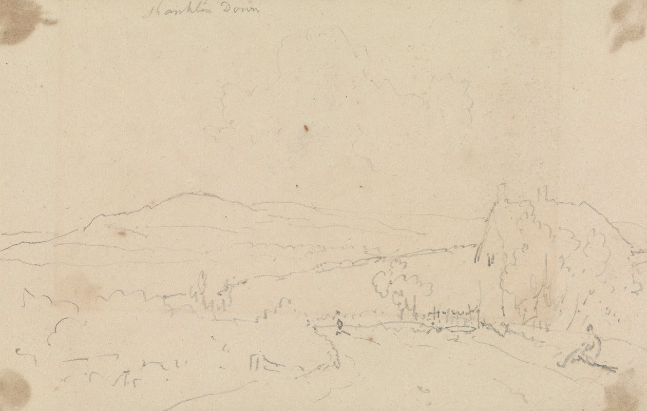 Shanklin Down, Isle of Wight av Capt. Thomas Hastings
