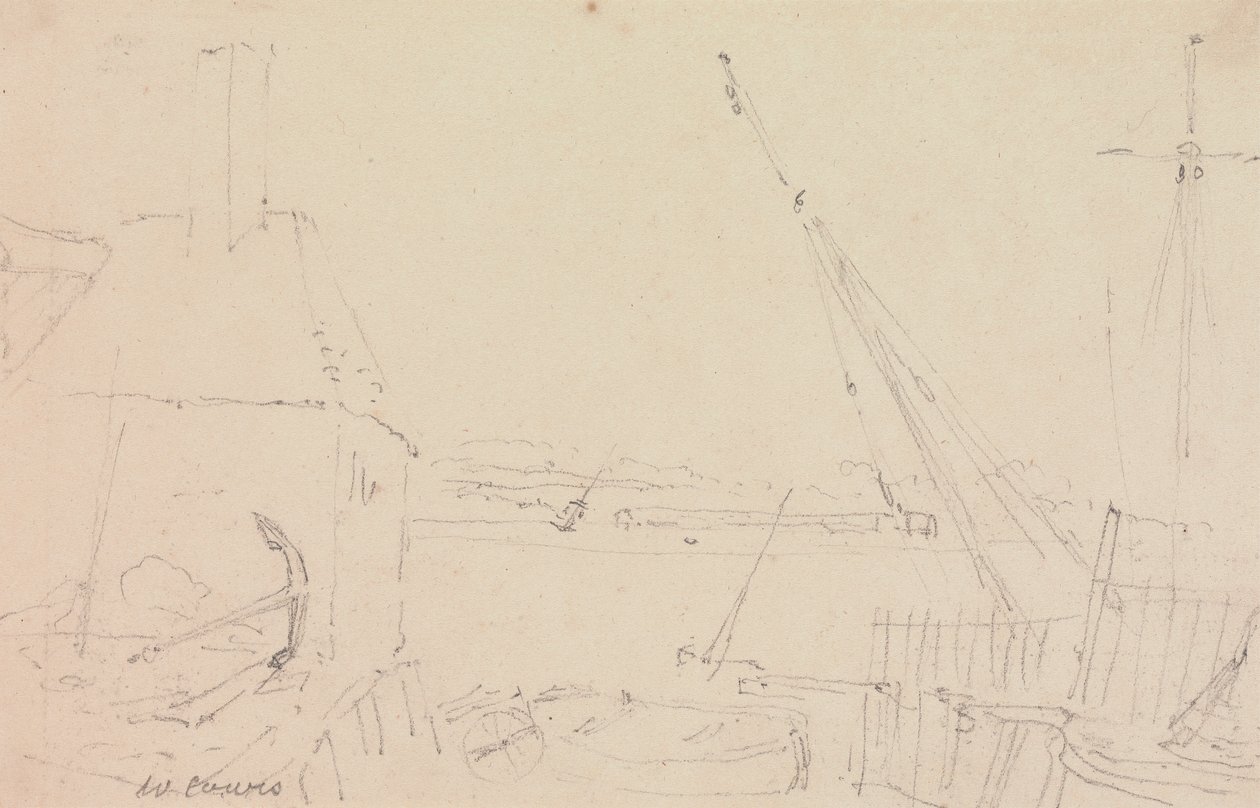 West Cowes, Isle of Wight av Capt. Thomas Hastings