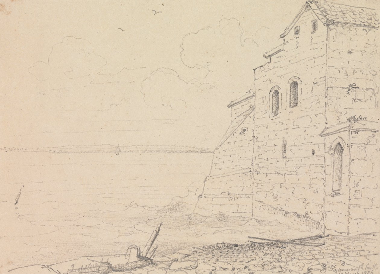 Yarmouth Castle, 17 mars 1826 av Capt. Thomas Hastings