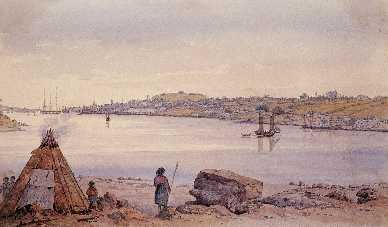 Utsikt i Nova Scotia av Captain Seymour