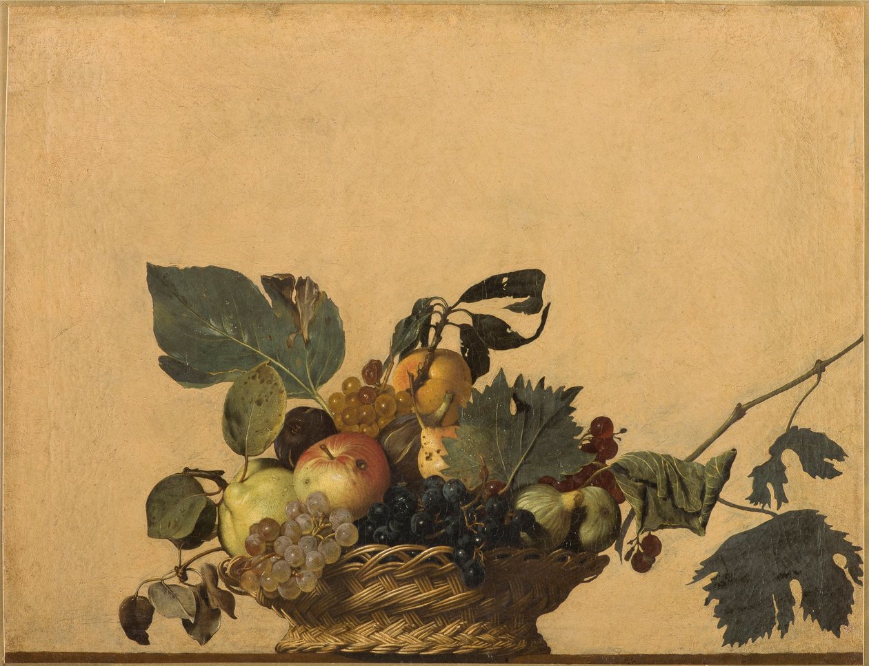 Italienska: Fruktkorg av Caravaggio