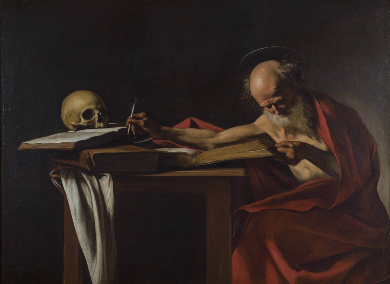 Sankt Jerome av Caravaggio